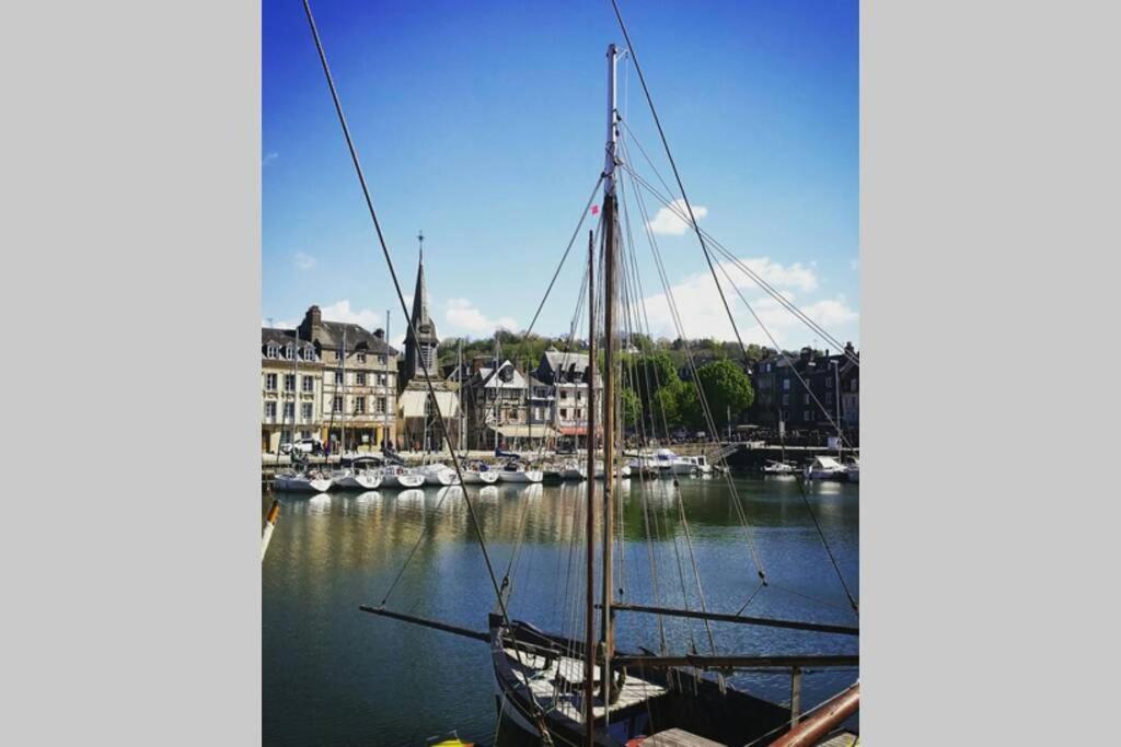 Une Pause Chez Julien, Appartement Lumineux Et Idealement Situe! Honfleur Buitenkant foto