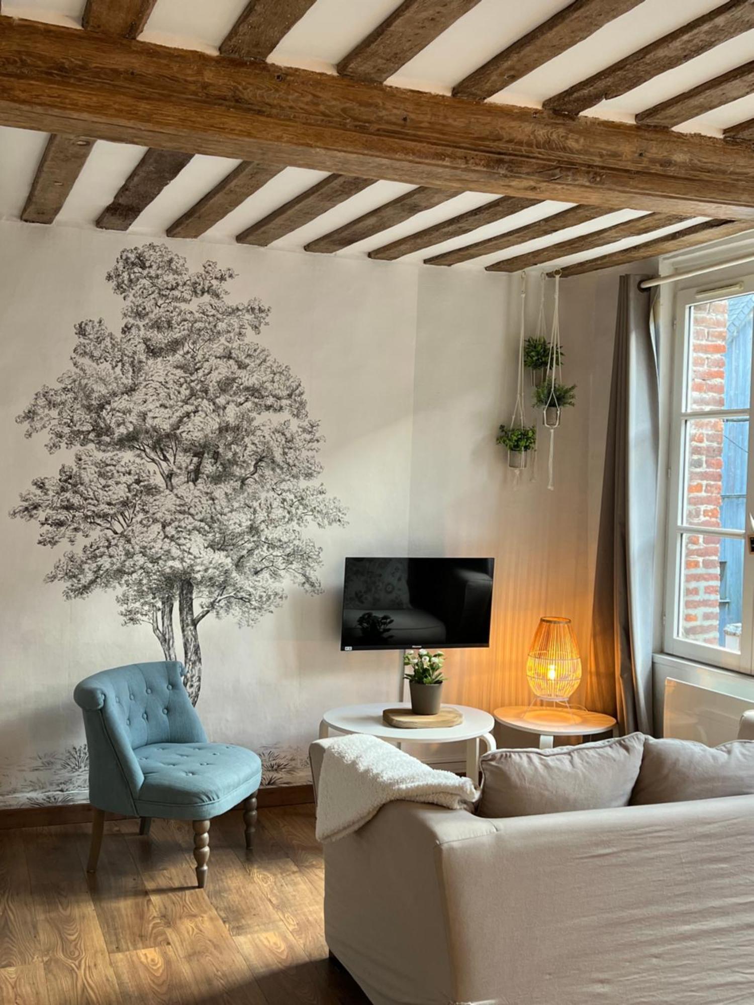 Une Pause Chez Julien, Appartement Lumineux Et Idealement Situe! Honfleur Buitenkant foto